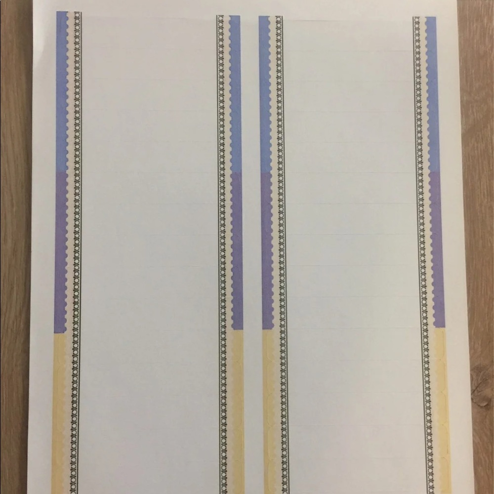 Label Sticker Sheets NWT - Picture 3 of 3